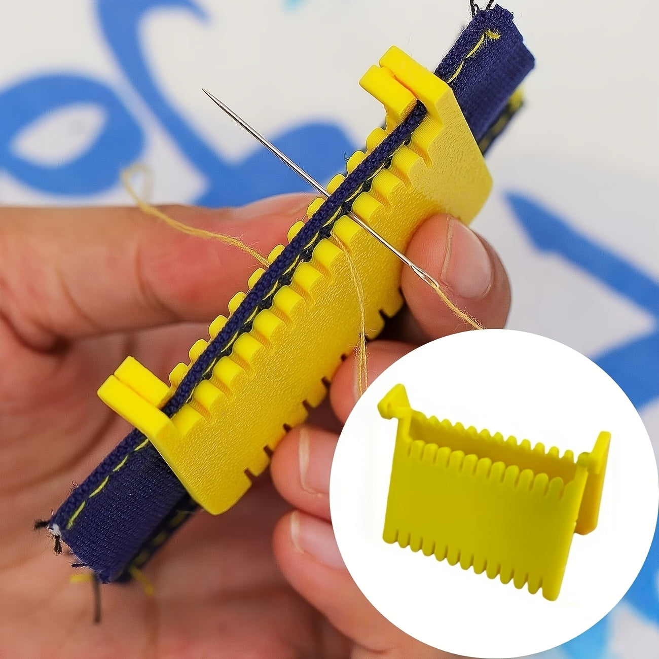 4pcs Hinged Sewing Clamp, a Good Helper for Hand Sewing, Helping You Sew Perfect Lines, Suitable for Sewing Beginners, Housewives, And a Perfect Gift for Mothers, Partners, Friends, And Elders 2pcs